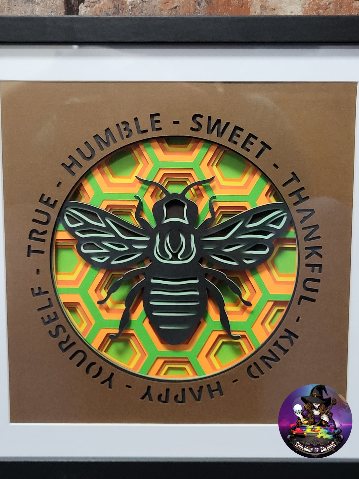Bee Shadow Box