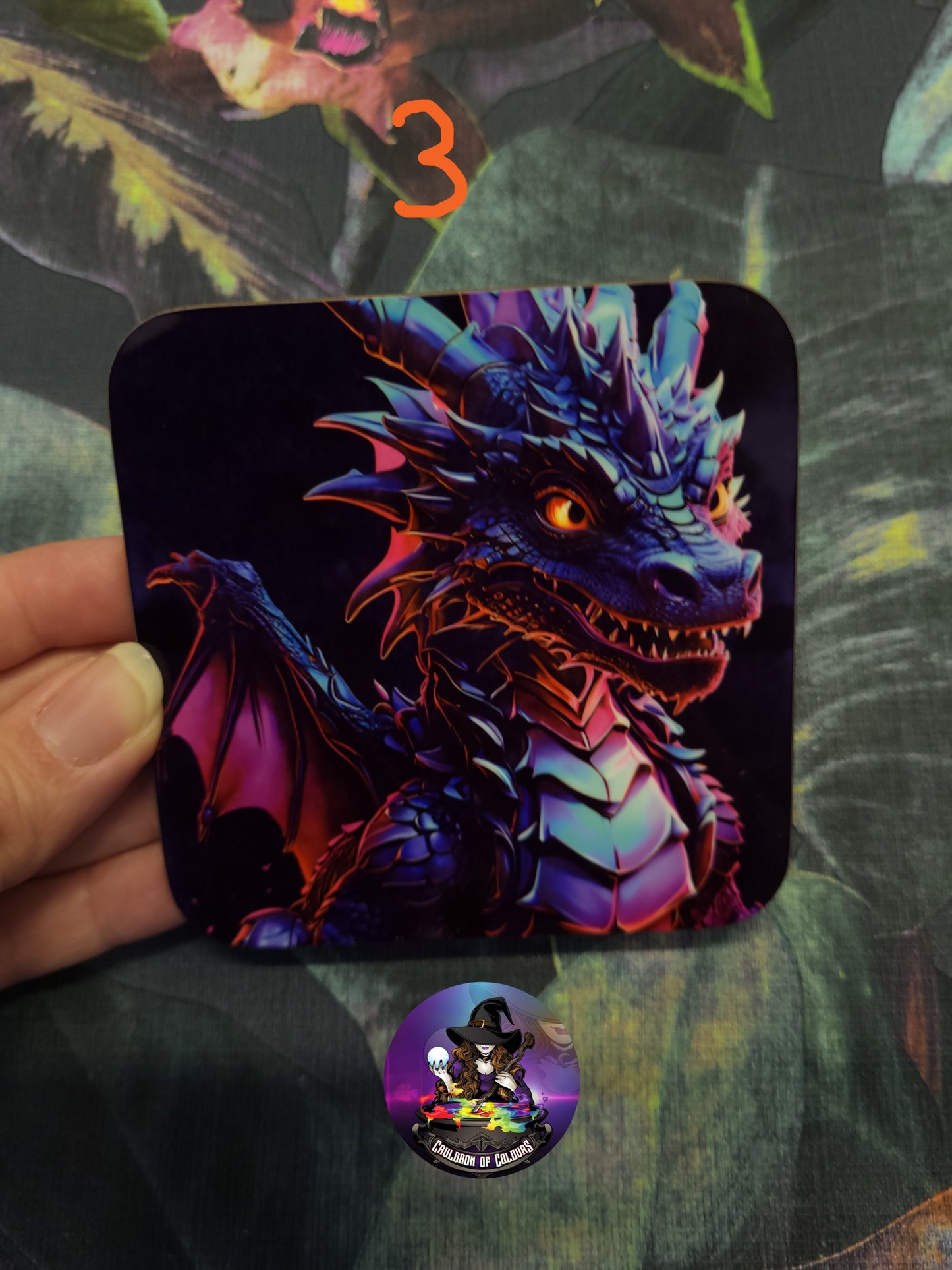 Dragon Coasters - Set of 4