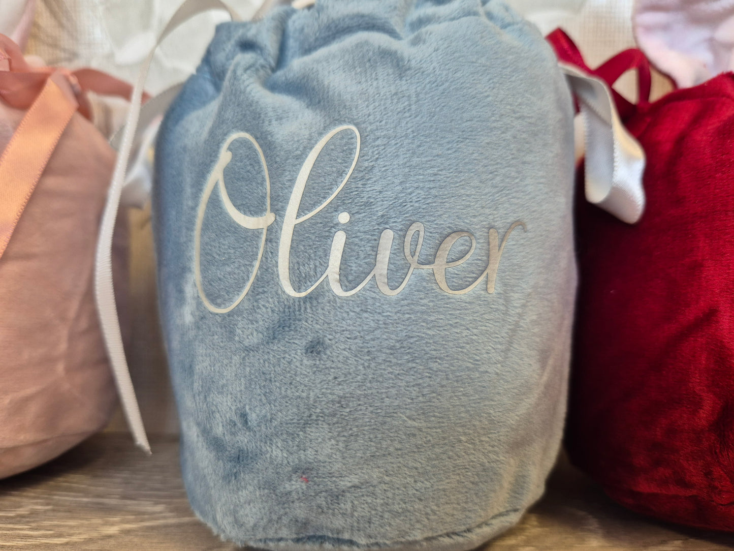 Personalised Easter Bunny Bags with Faces