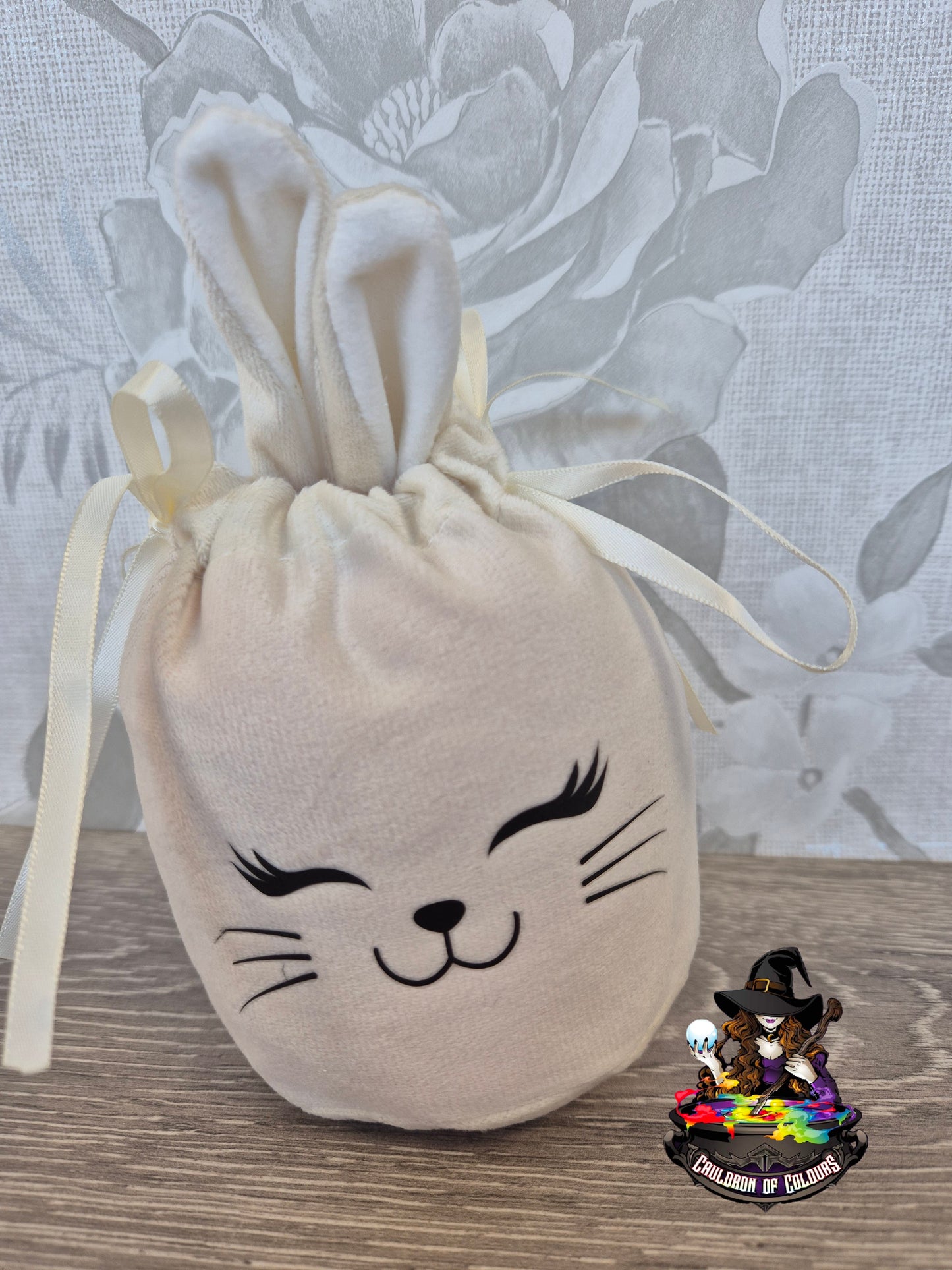 Personalised Easter Bunny Bags with Faces