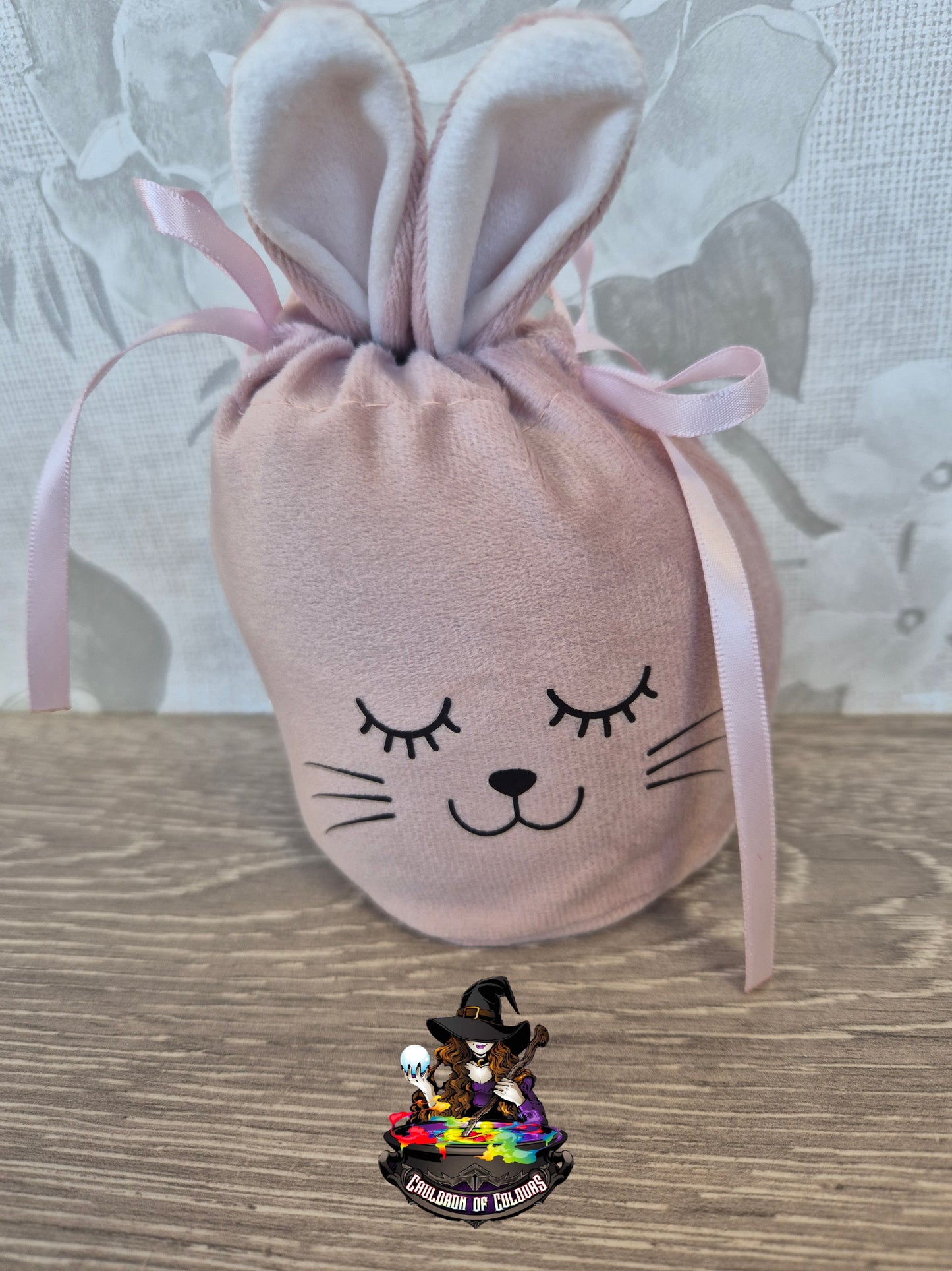 Personalised Easter Bunny Bags with Faces