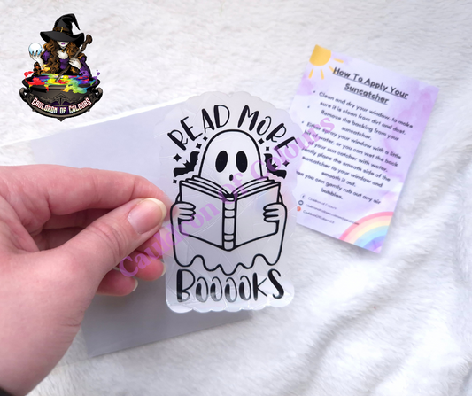 Read More Books Suncatcher Window Cling