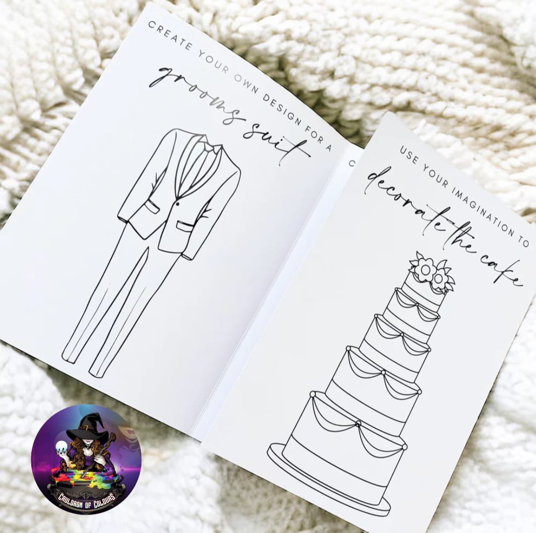 Little book of wedding activities (Personalised)