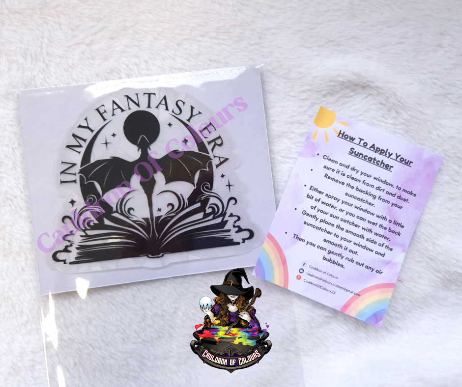 In my fantasy era Suncatcher Window Cling