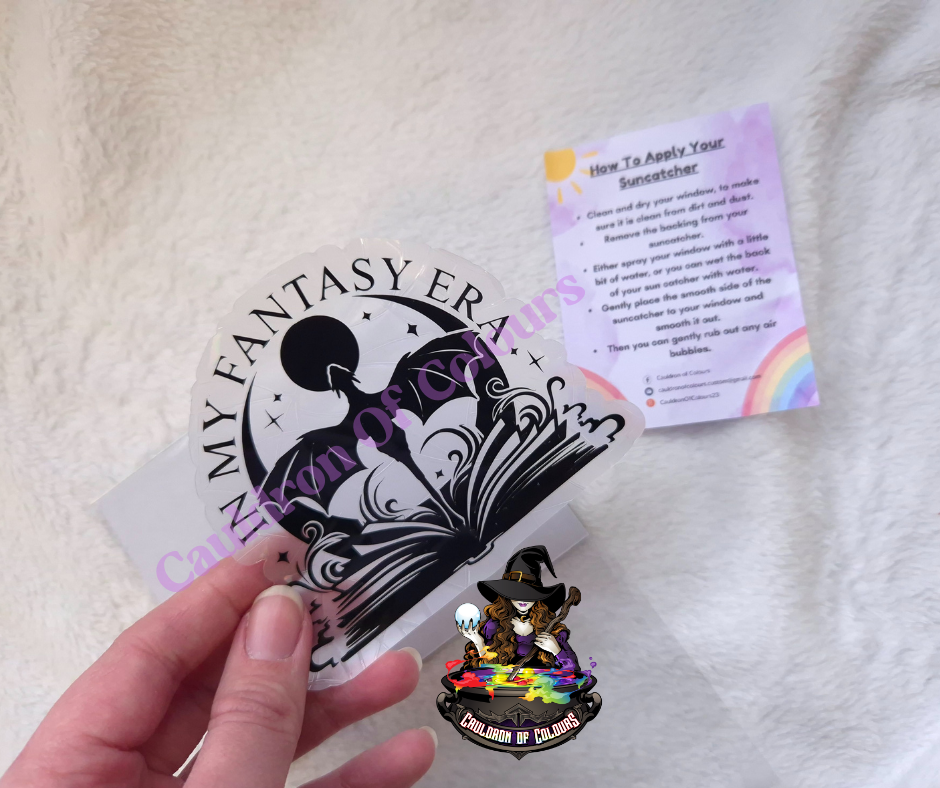 In my fantasy era Suncatcher Window Cling