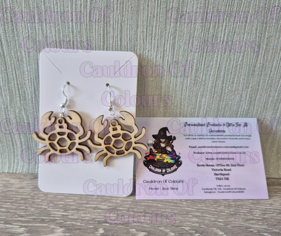 Crab Earrings