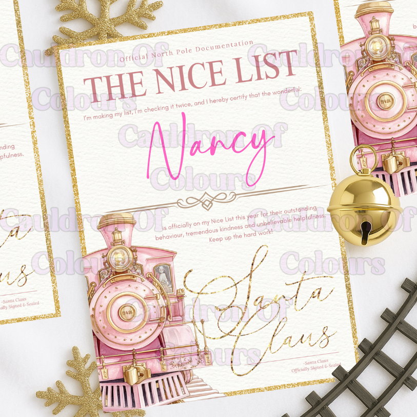 The Nice List (Christmas Express Train Designs)