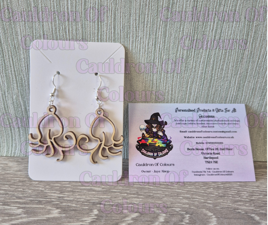 Squid Earrings