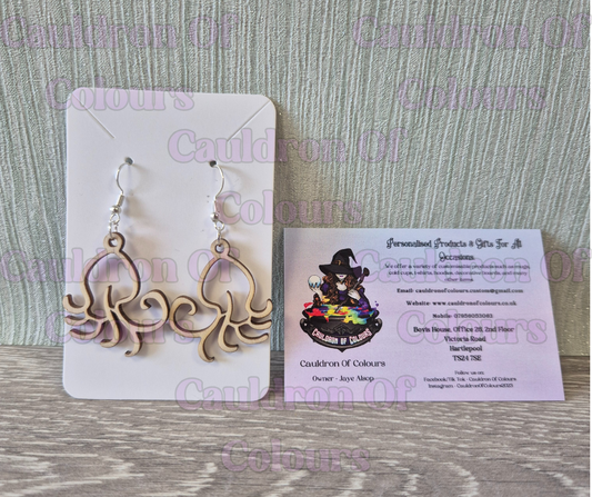 Squid Earrings
