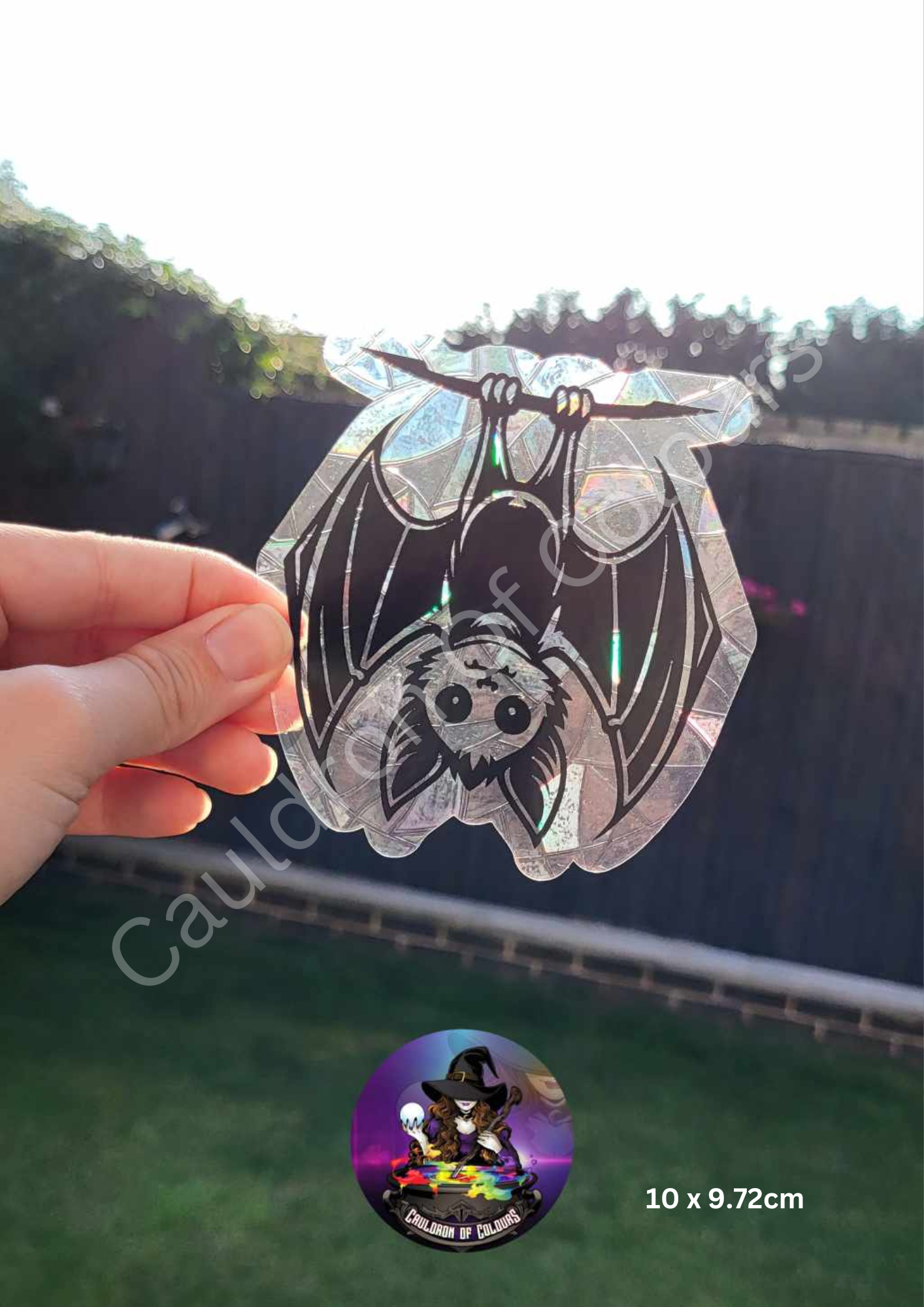 Bat Suncatcher Window Cling