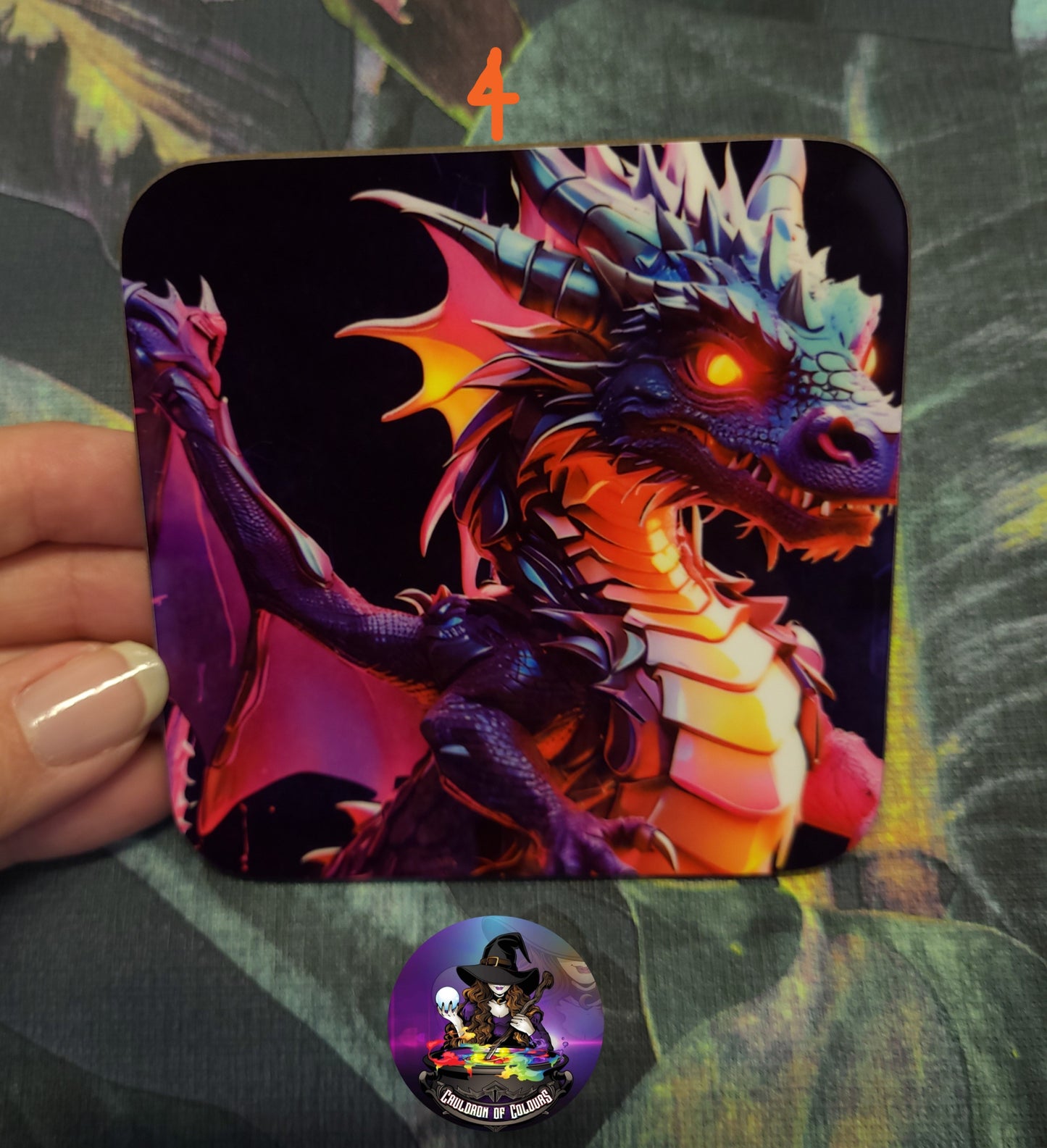 Dragon Coasters - Set of 4