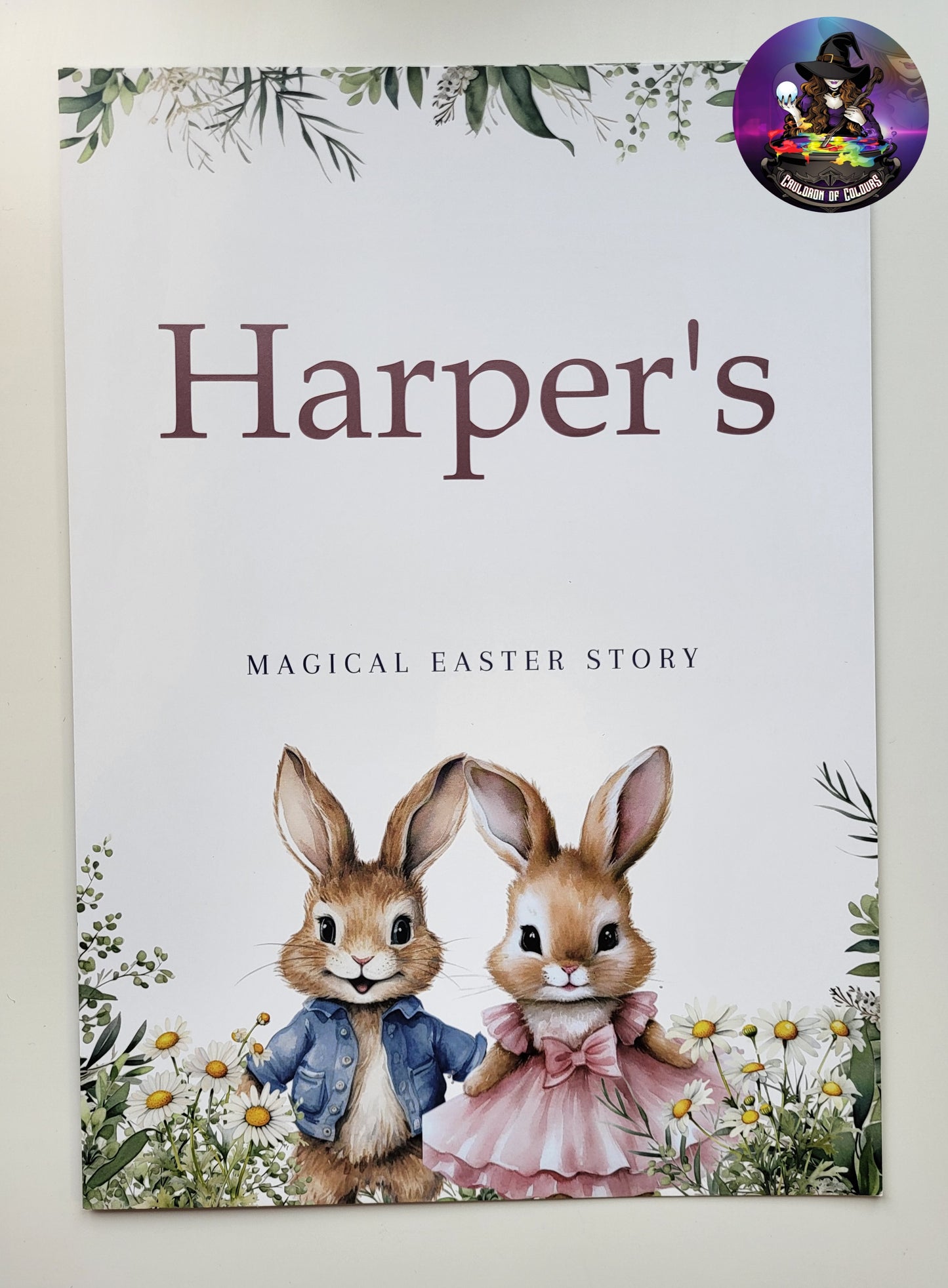 Easter Story Booklet, Personalised