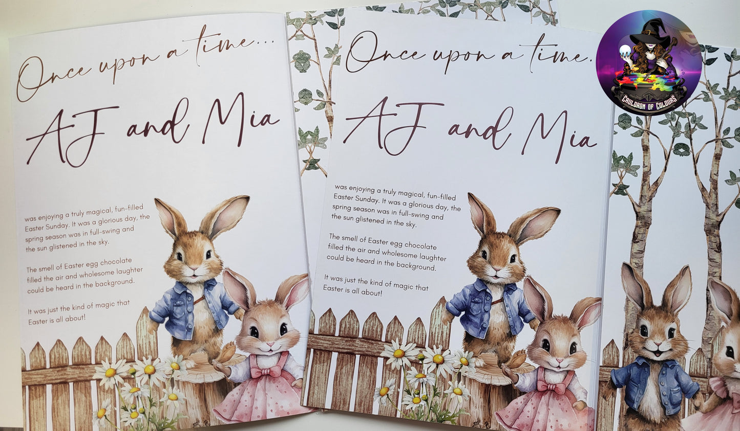 Easter Story Booklet, Personalised