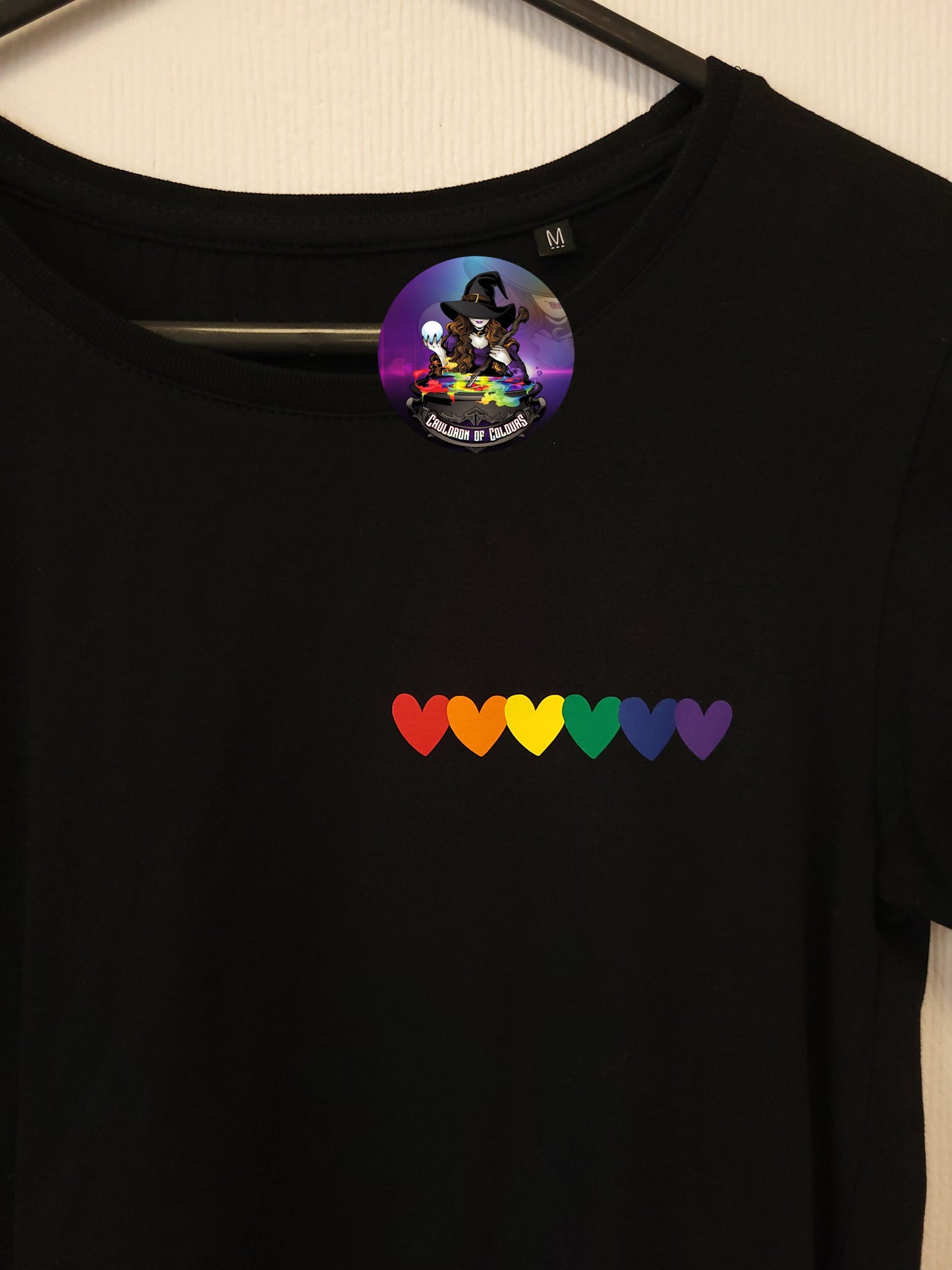 Rainbow T-shirt Pride, size Medium (Womens)