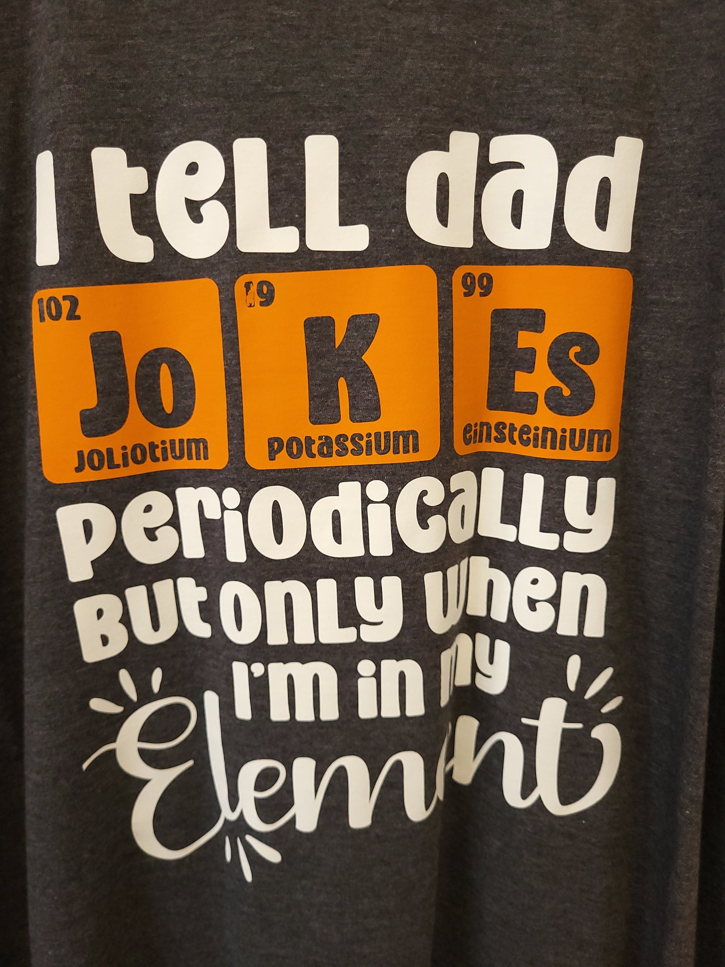 FAULTY Dad joke T-shirt, Size XXL (47-49 Chest)