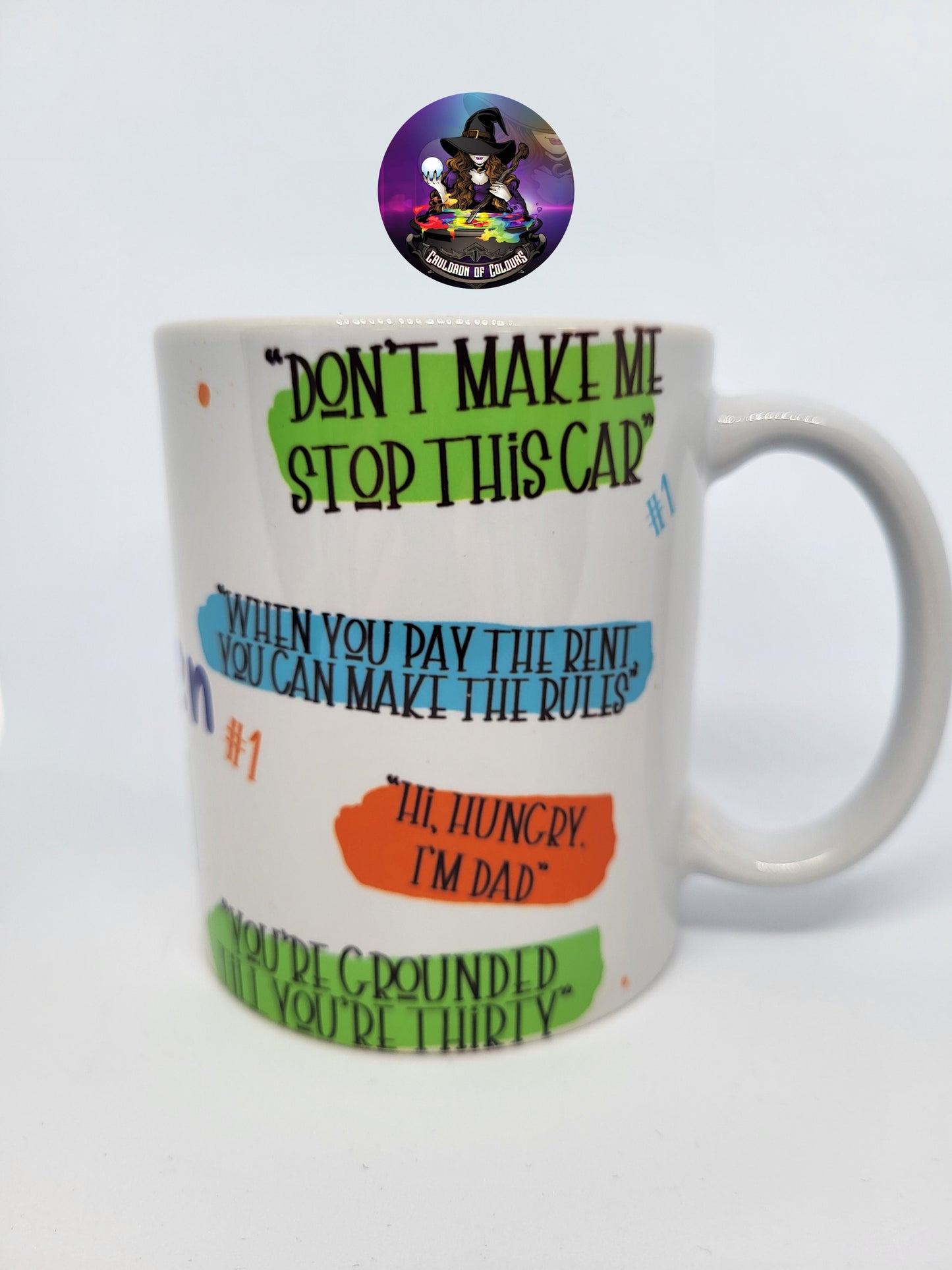 S**T Dad Says 11 floz mug, Dad Gift, Glossy Finish