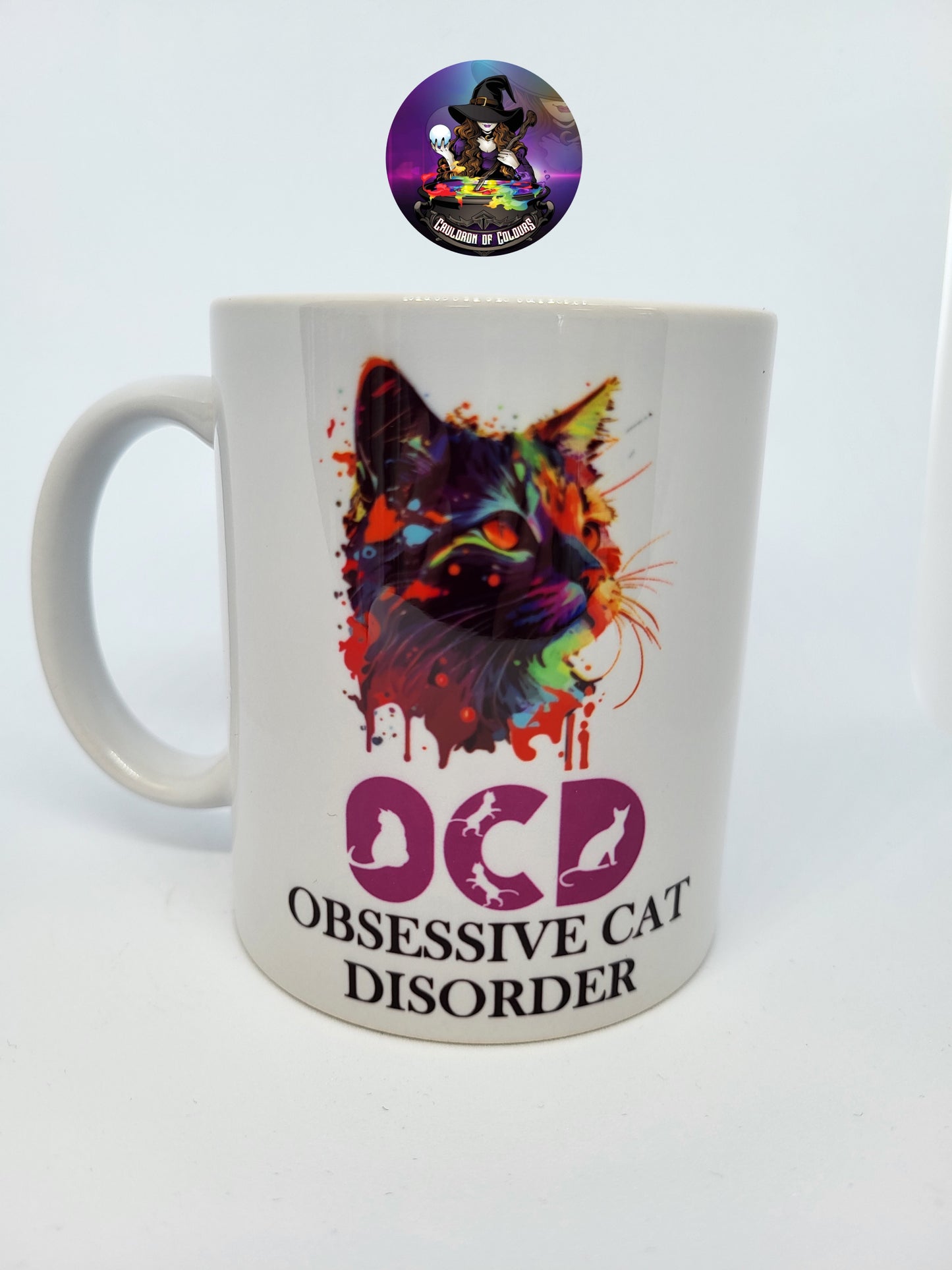 OCD Obsessive Cat Disorder, 11 floz, Glossy Finish