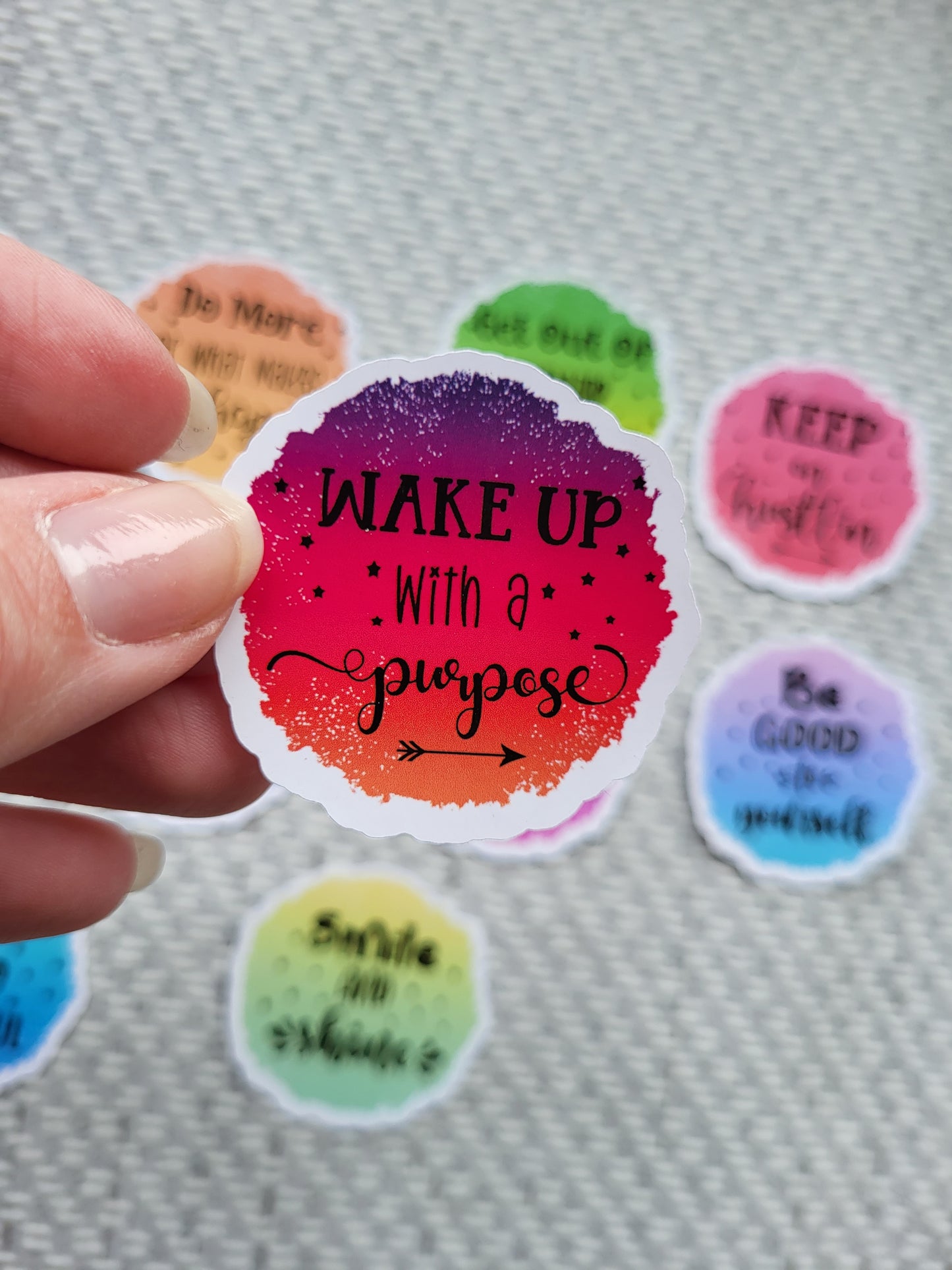 Affirmation Sticker Set (4cm)