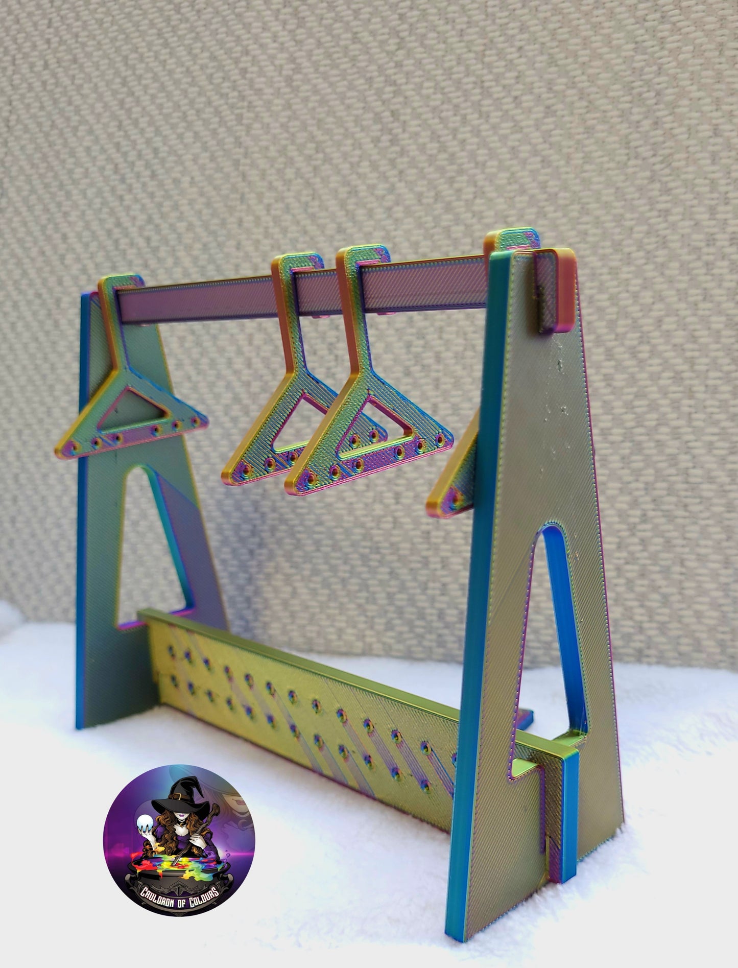 3D Printed Earring Wardrobe Stand (Holds 29 pairs of earrings)