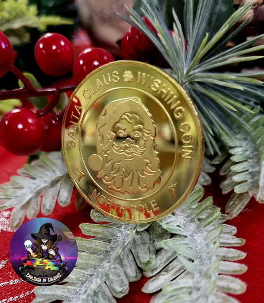 Santa Claus Wishing Coin