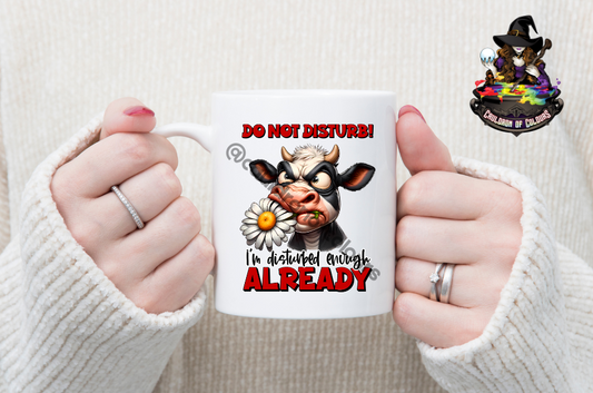 Do not disturb, 11oz Glossy Mug