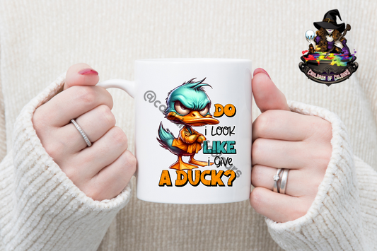 Do I look like I give a duck, 11oz Glossy Mug