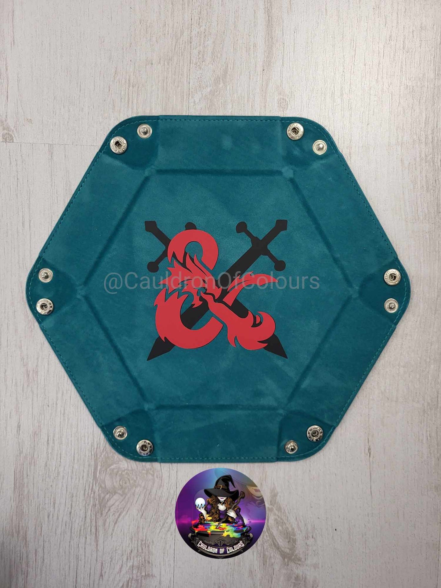 Coat of Arms Dice Tray, Perfect for table top dice games