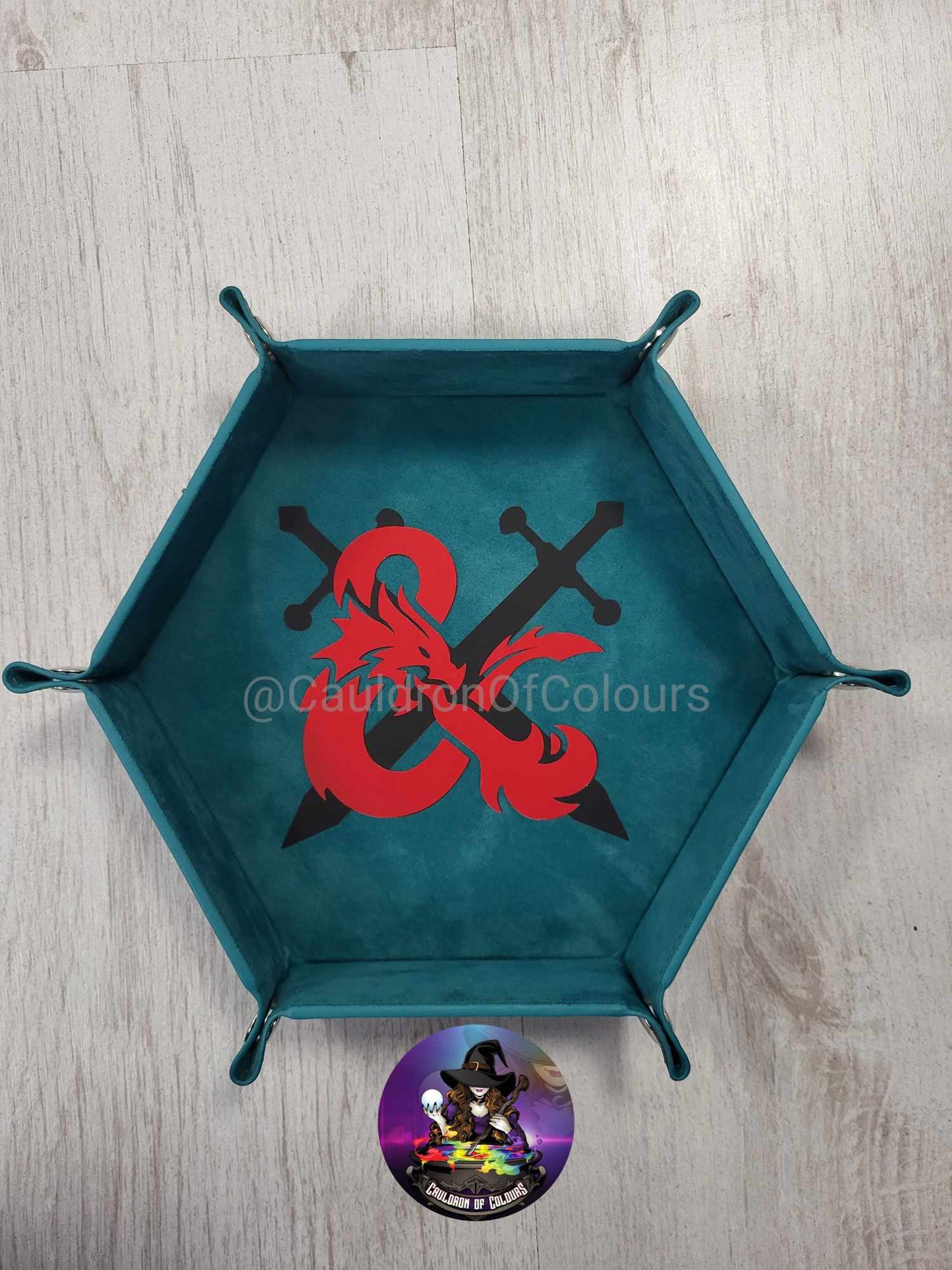 Coat of Arms Dice Tray, Perfect for table top dice games