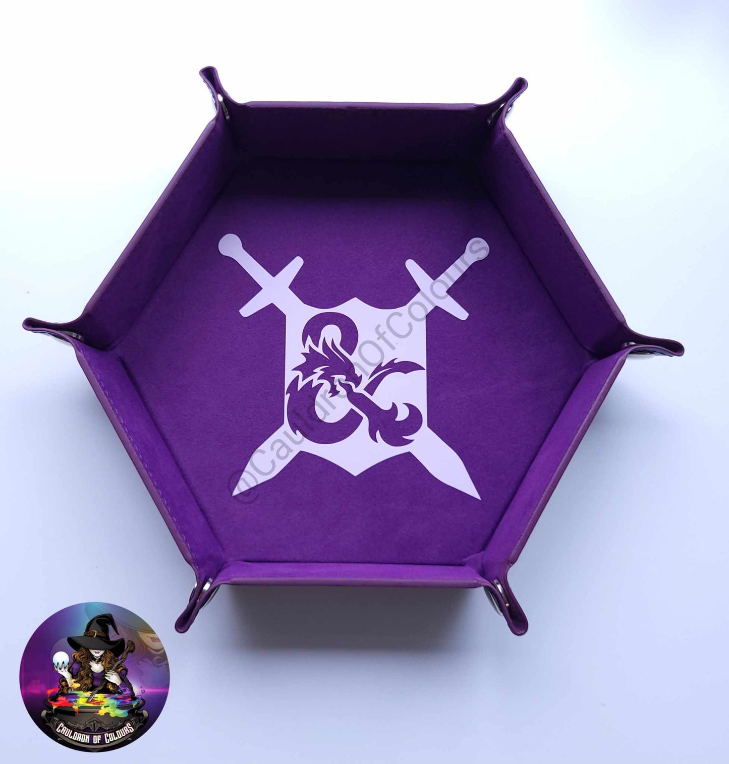 Coat of Arms Style Dice Tray, Perfect for table top dice games