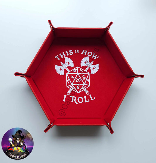 This is how I roll Dice Tray, Perfect for table top dice games