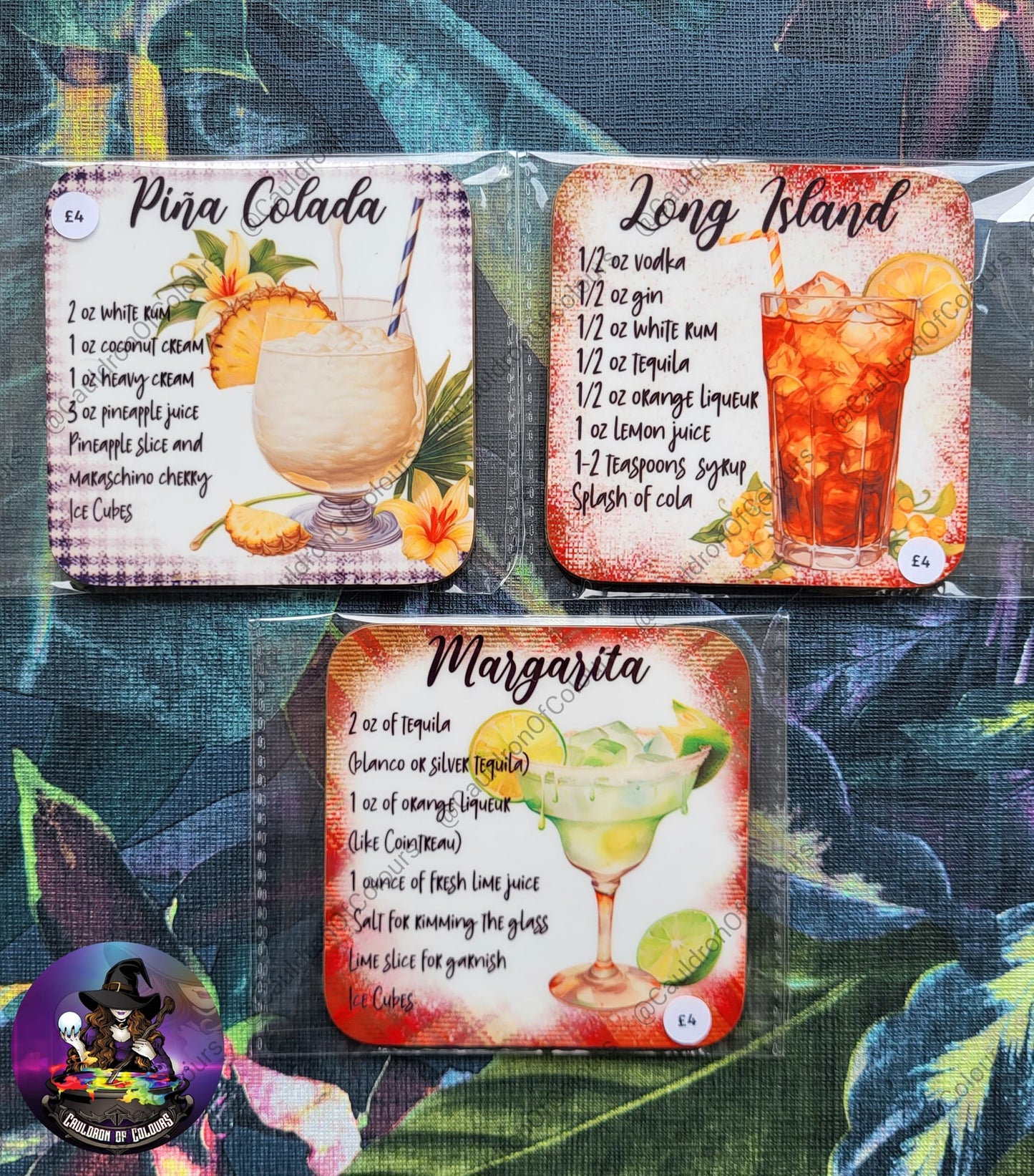 Cocktail Coaster (Multiple choices)