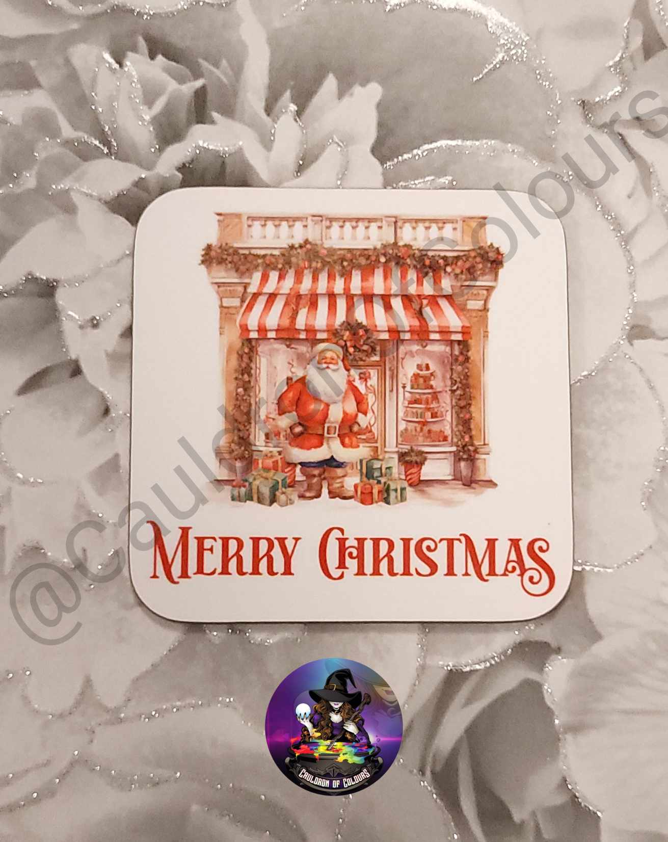 Santa Christmas Coaster