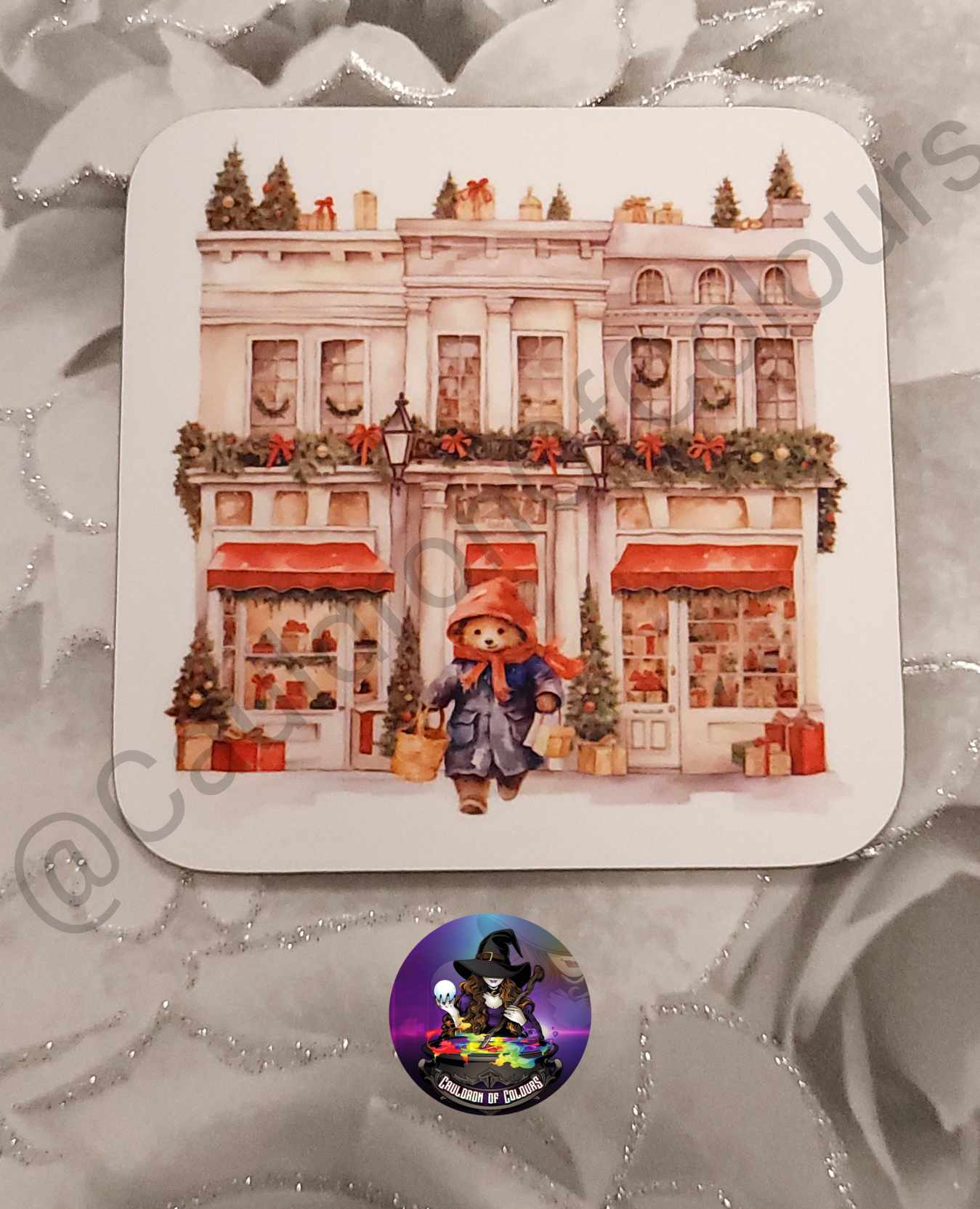 Cute London Bear Coaster