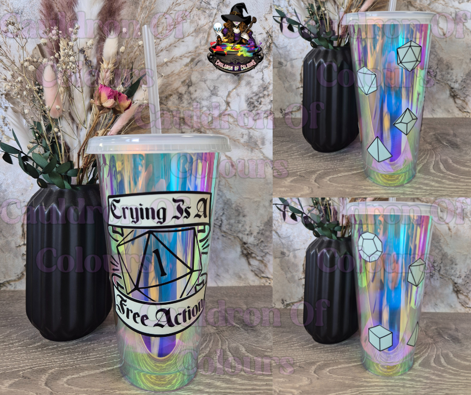 Crying Is A Free Action Cold Cup