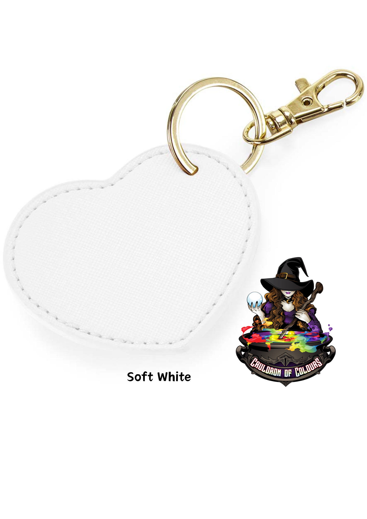 Boutique Heart Keyring (Personalisation Available)