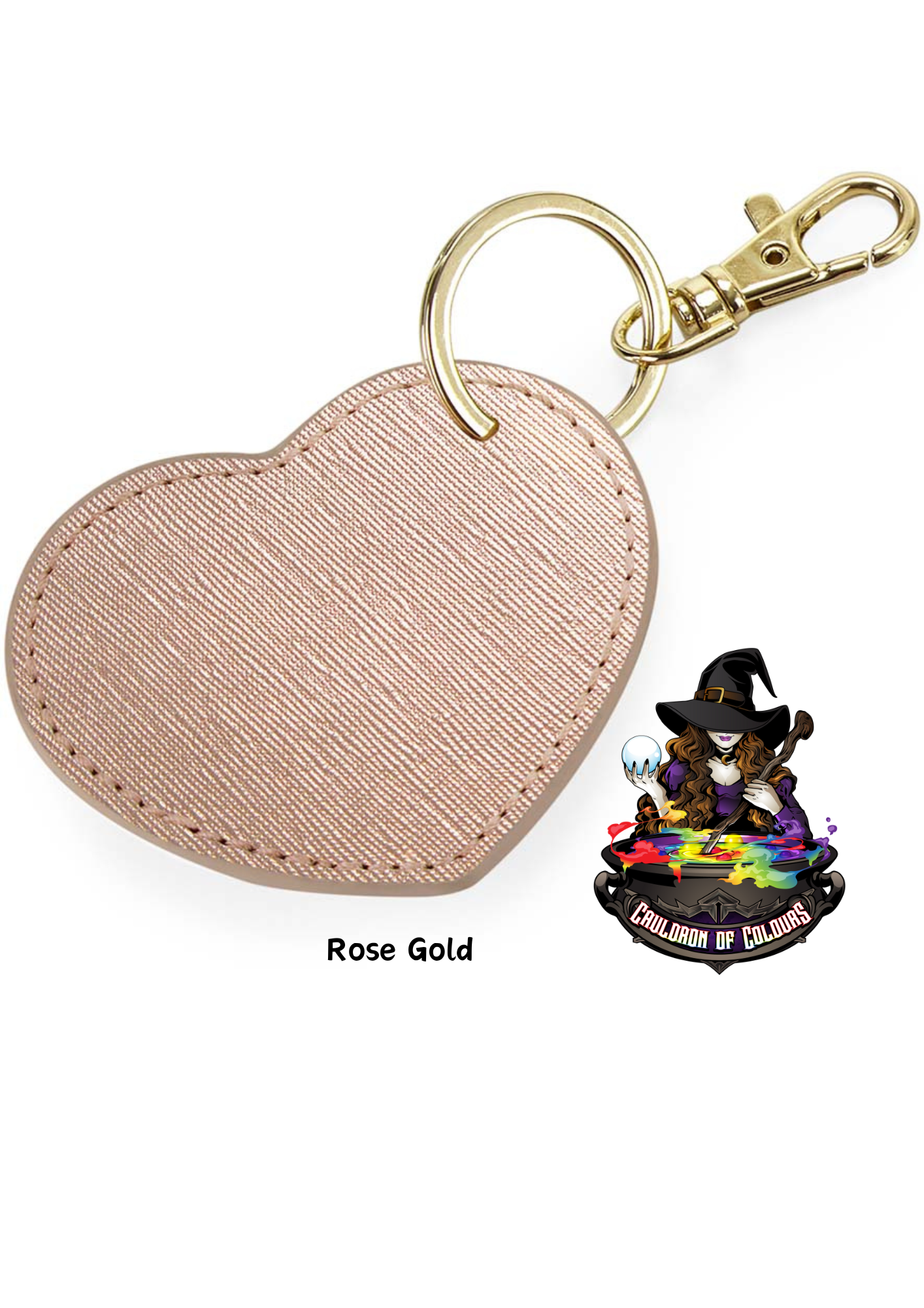 Boutique Heart Keyring (Personalisation Available)