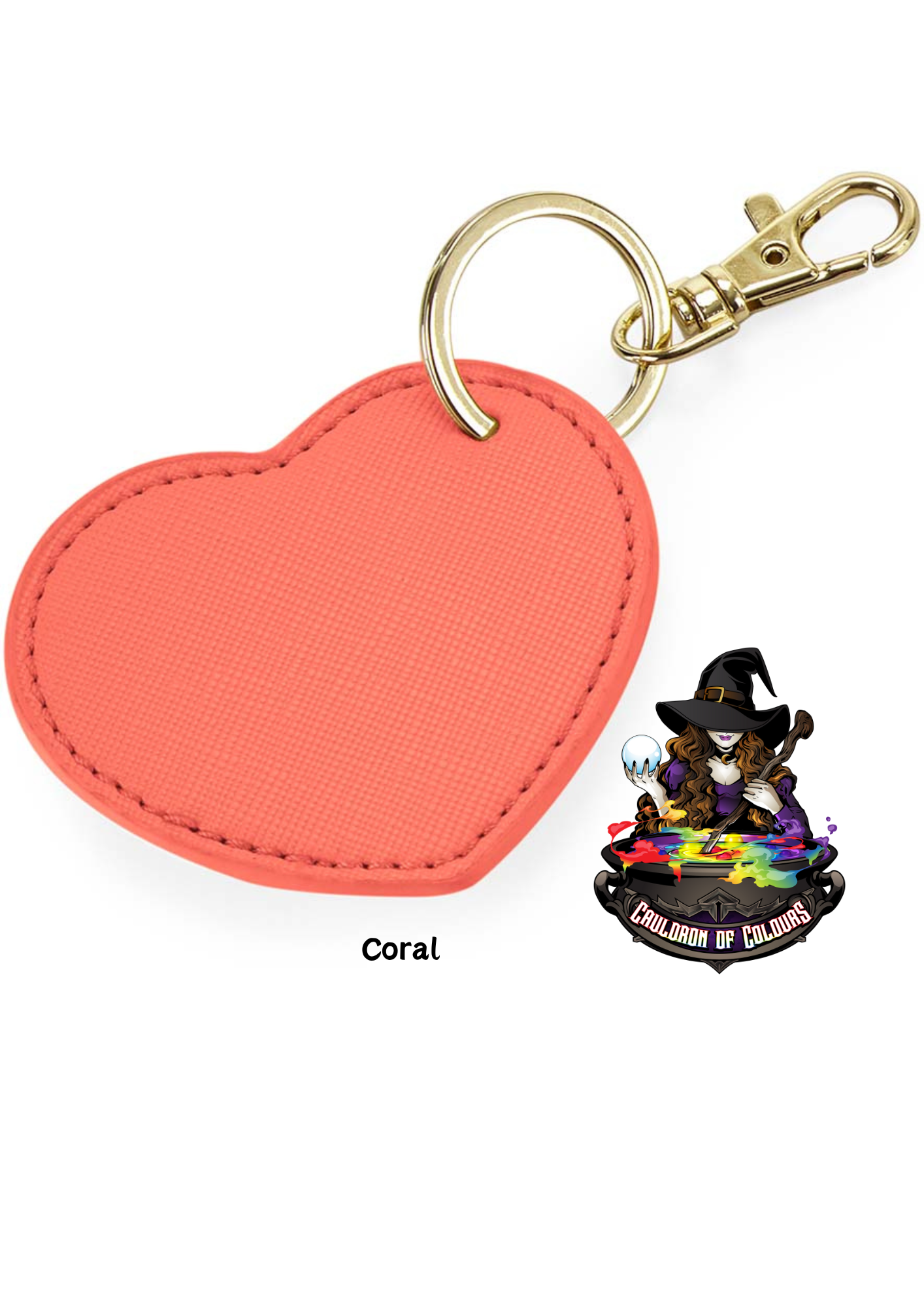 Boutique Heart Keyring (Personalisation Available)