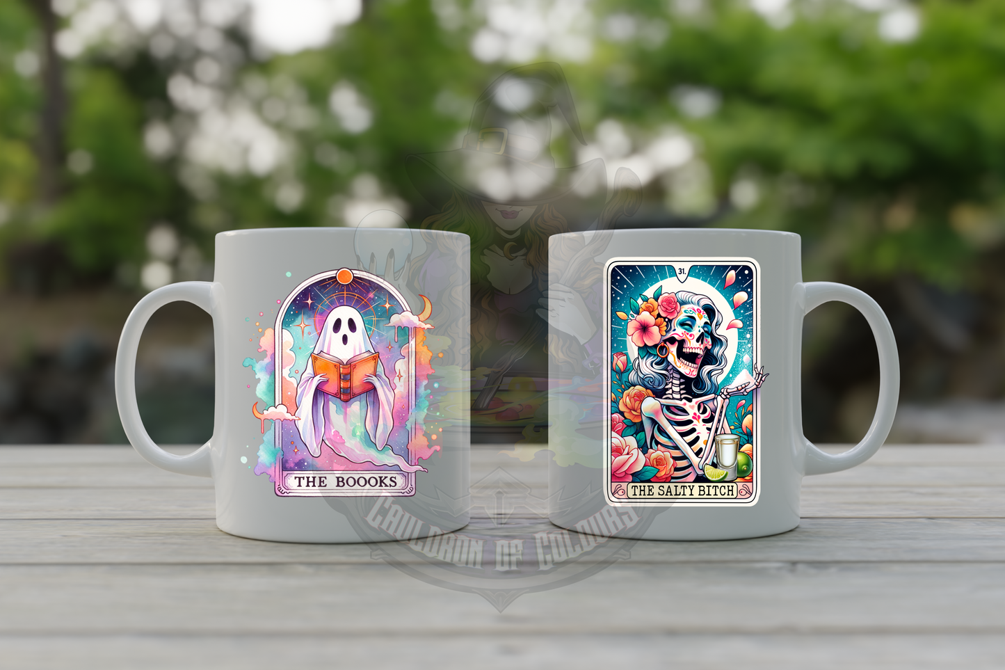 Tarot Mugs (Several Designs Available)