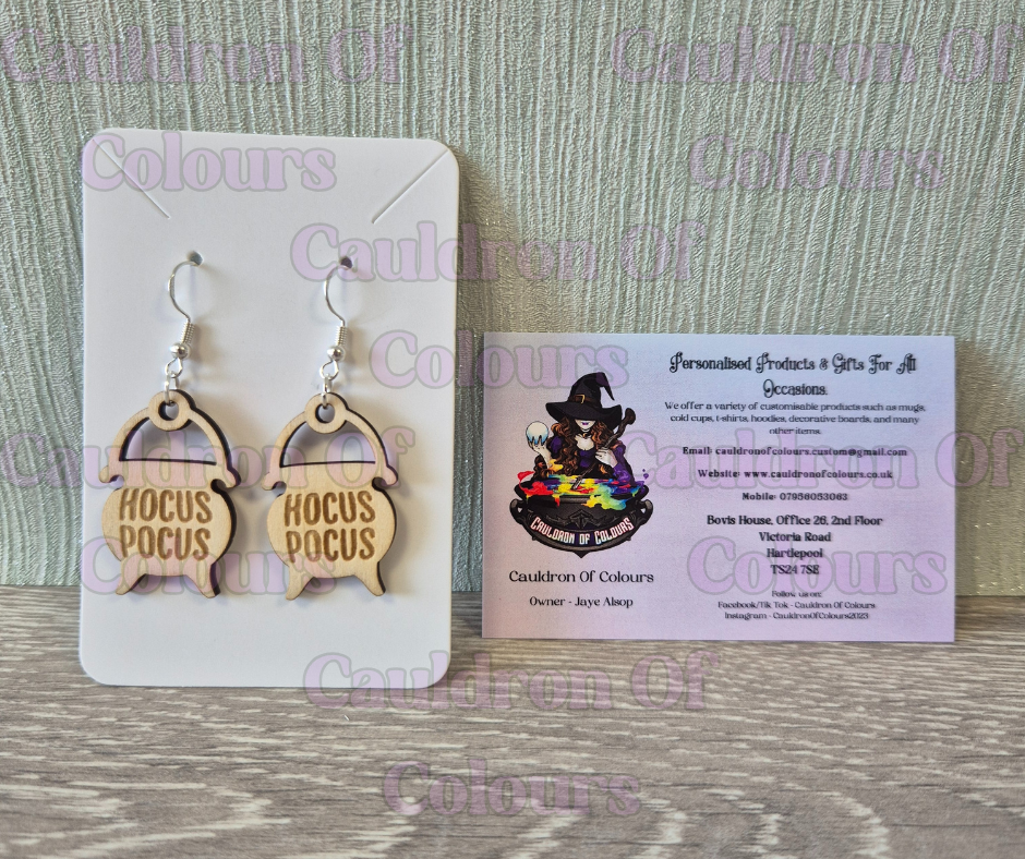 Hocus Pocus Earrings (3 designs to choose from)