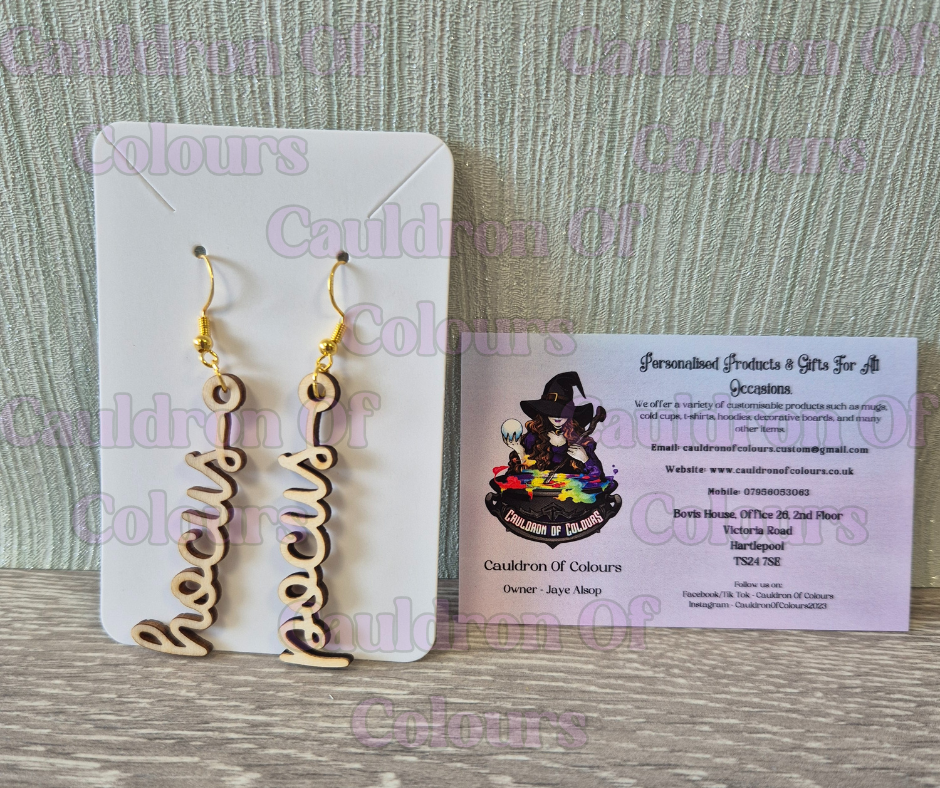 Hocus Pocus Earrings (3 designs to choose from)