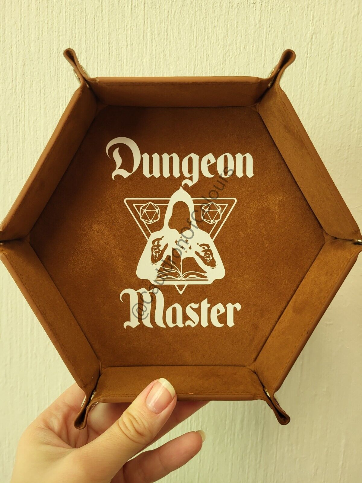 Dungeon Master dice Tray, Portable D&D Dice Tray, Lightweight Foldable