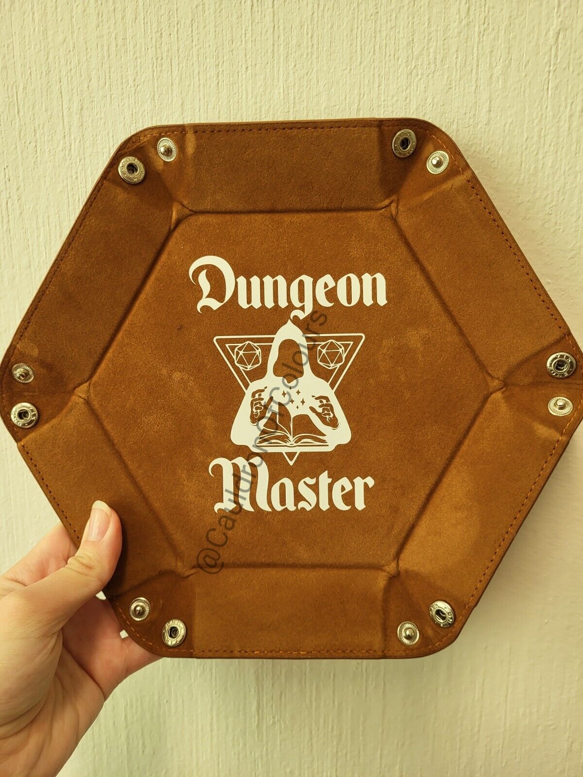 Dungeon Master dice Tray, Portable D&D Dice Tray, Lightweight Foldable