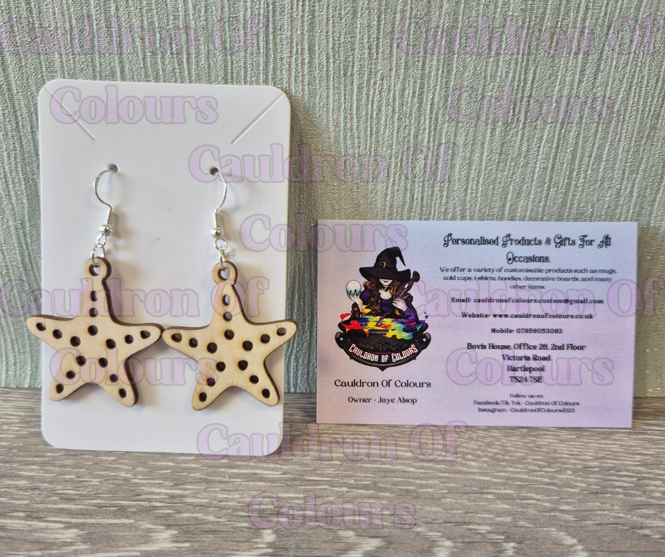 Starfish Earrings