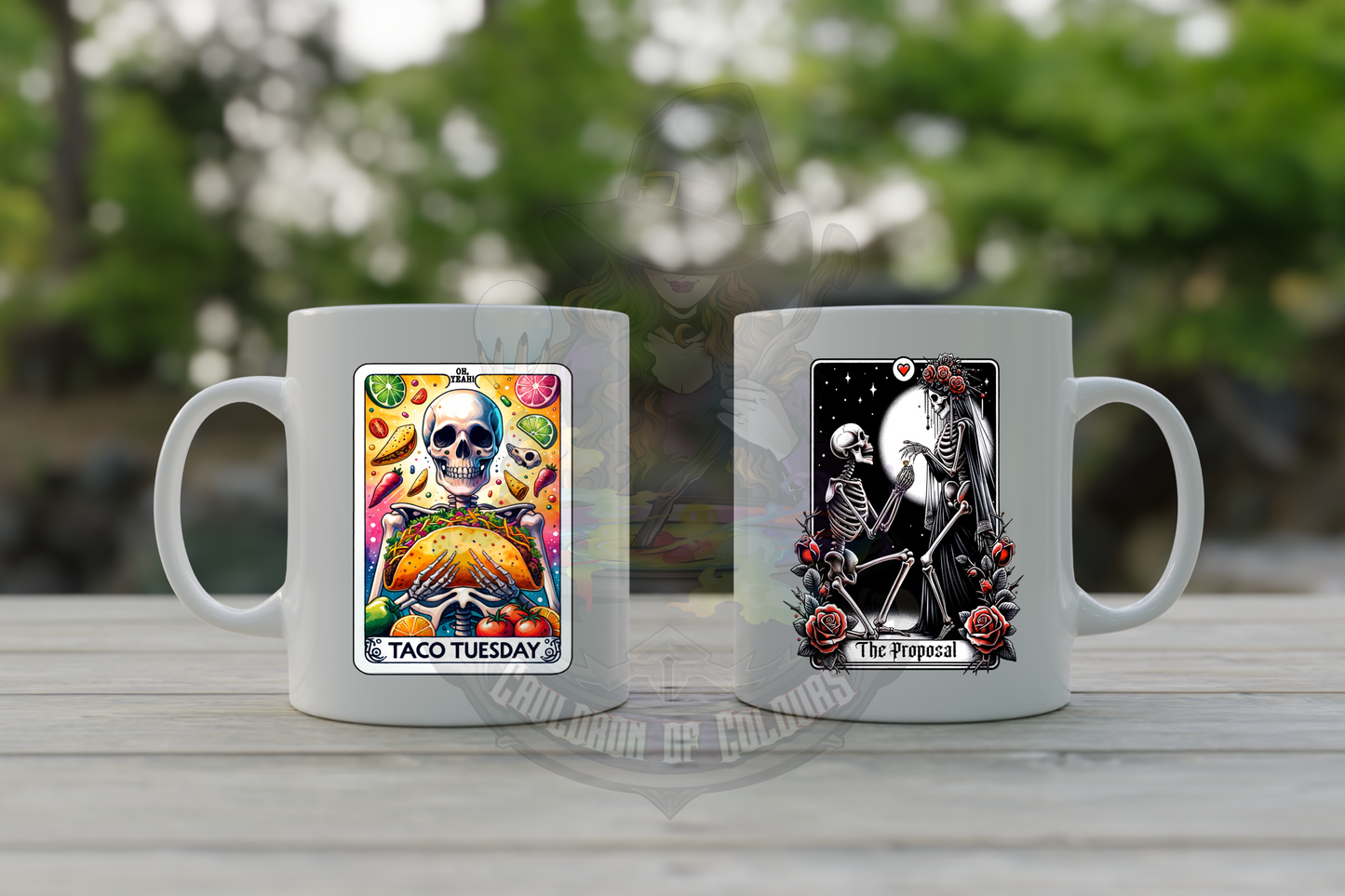 Tarot Mugs (Several Designs Available)