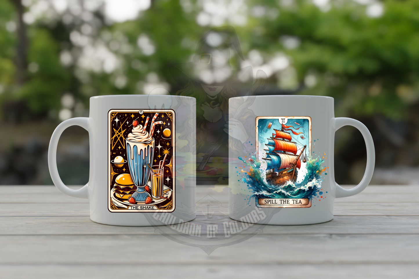 Tarot Mugs (Several Designs Available)